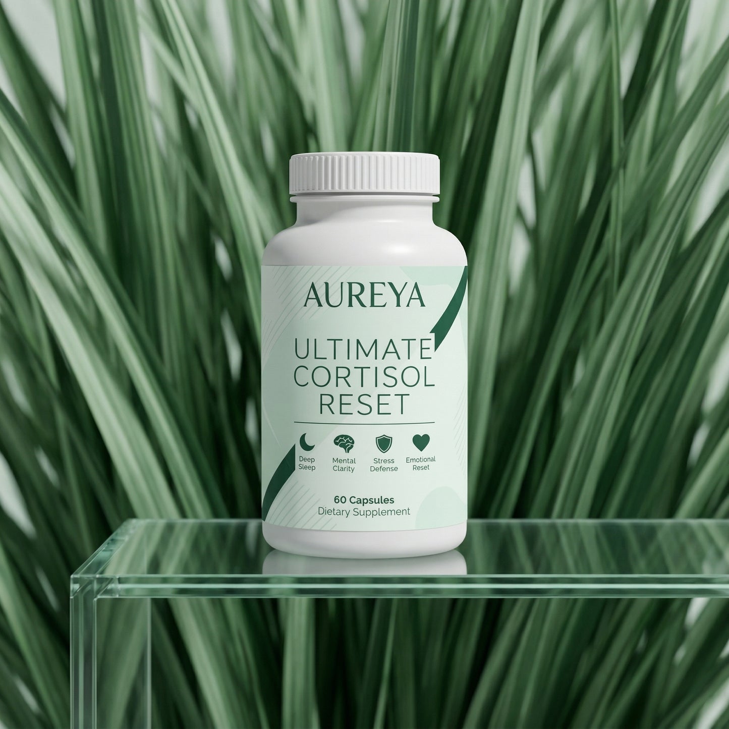 New 10 Compound Formula Ultimate Cortisol Reset Capsules by Aureya™